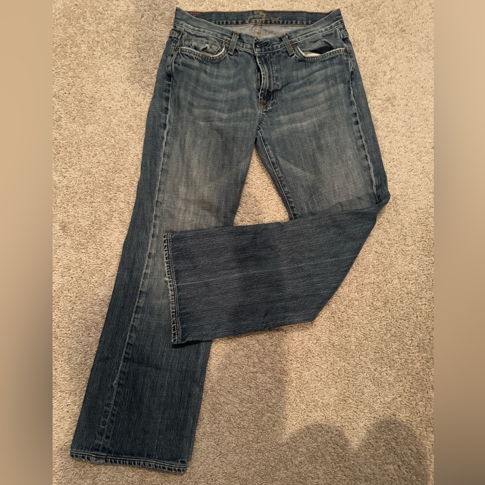 7 Jeans Men's Blue Jeans